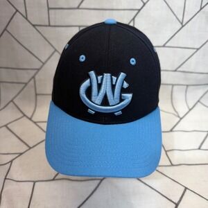 Zephyr Greeley West High School Hat Fitted Black Blue Spartan GW Cap